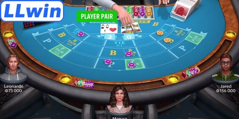 Luật tham gia baccarat LLwin rất dễ hiểu