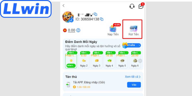 Điều kiện cần nắm trước khi rút tiền thưởng tại LLwin